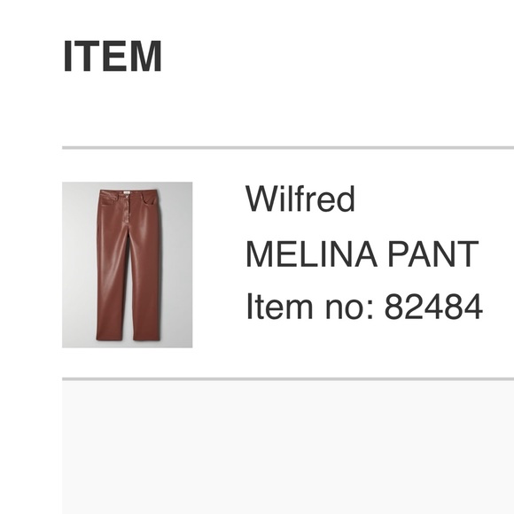 Aritzia Melina Pant - Picture 2 of 4
